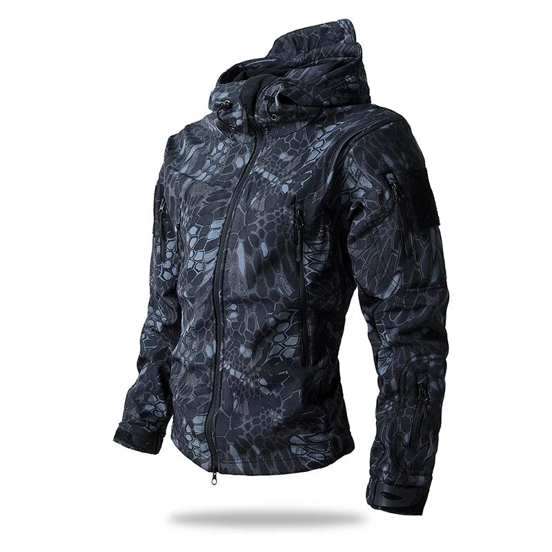 Signature Tunica Tactical Jacket Waterproof Fleece Hooded Camping Jacket3